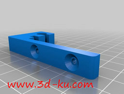 3D打印模型扬声器麦克风电缆支架的图片