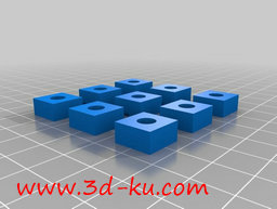 3D打印模型符号按钮的图片