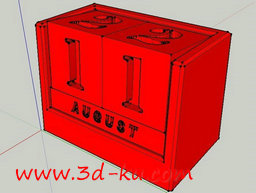 3D打印模型模拟日历的图片