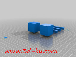 3D打印模型模拟日历的图片