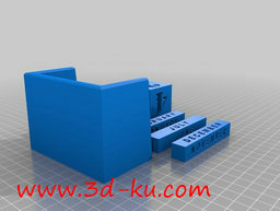 3D打印模型模拟日历的图片