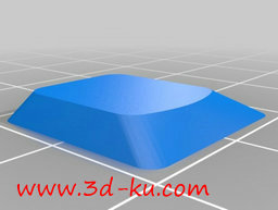 3D打印模型键盘中C的按键的图片