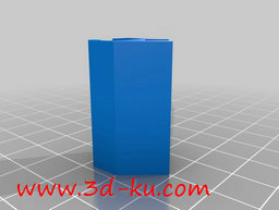 3D打印模型LED条夹的图片