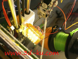 3D打印模型LED透光板的图片