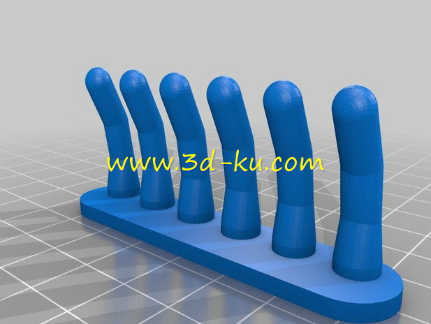 手指电缆支架模型的图片1