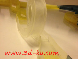 3D打印模型微电路的回路的图片