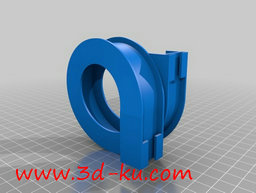 3D打印模型微电路的回路的图片