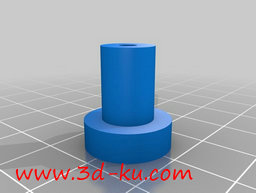 3D打印模型直驱式铝挤压机的图片