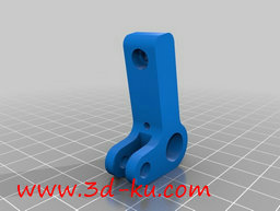 3D打印模型直驱式铝挤压机的图片