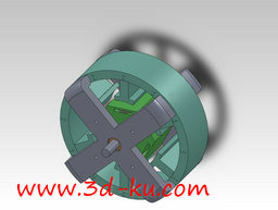 3D打印模型三相直流无刷电机的图片