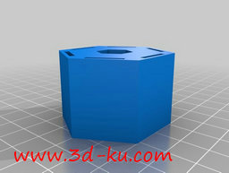 3D打印模型三相直流无刷电机的图片