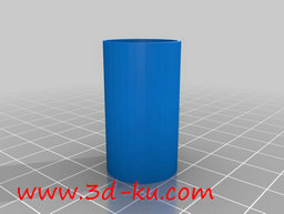 3D打印模型电筒 CR123A的图片