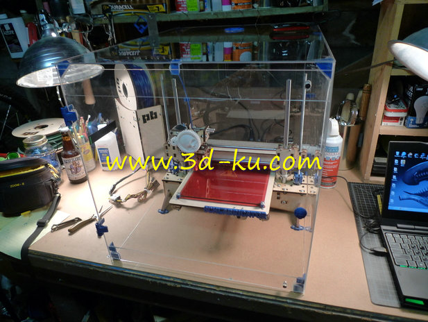 3D 打印机外壳模型的图片1