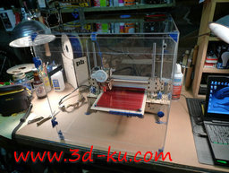 3D打印模型3D 打印机外壳的图片