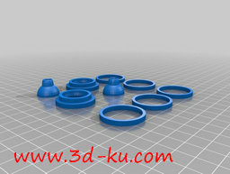 3D打印模型3D 打印机外壳的图片