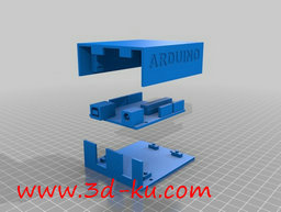 3D打印模型一个Arduino框的图片
