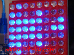 3D打印模型LED巨型板网格的图片