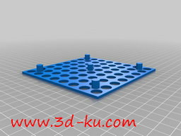 3D打印模型LED巨型板网格的图片