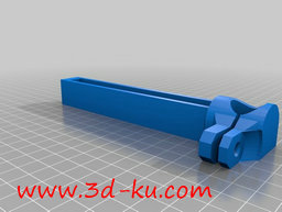 3D打印模型单反机片架的图片