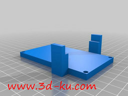 3D打印模型避障超声波传感器操作的图片