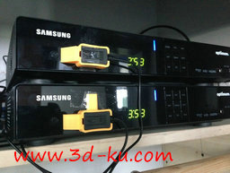 3D打印模型隔离电视遥控红外设备的图片