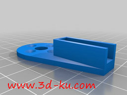 3D打印模型电机安装孔工具的图片