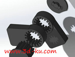 3D打印模型笔记本电脑托盘的图片