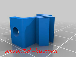 3D打印模型铝挤压电缆夹的图片