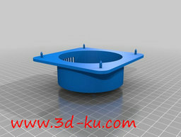 3D打印模型电力杆的真空吸尘器的图片