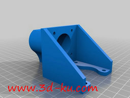 3D打印模型电机安装零件的图片