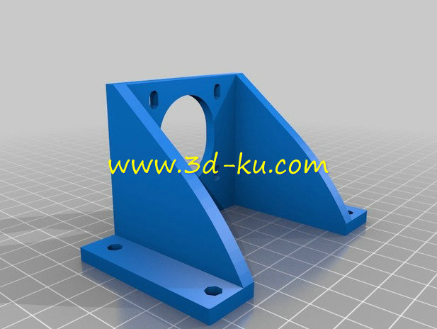 电机安装零件模型的图片3