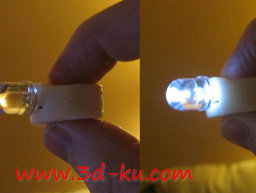 3D打印模型迷你的手电筒的图片