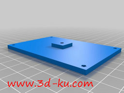 3D打印模型电路板的壁架的图片