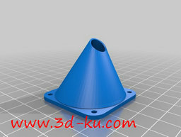 3D打印模型风扇护罩的图片