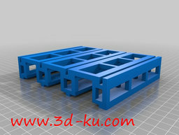 3D打印模型电路板架的图片