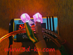 3D打印模型LED扩散器的图片