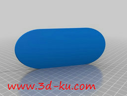 3D打印模型感应充电座的图片
