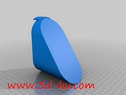 3D打印模型感应充电座的图片