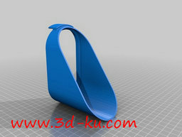 3D打印模型感应充电座的图片