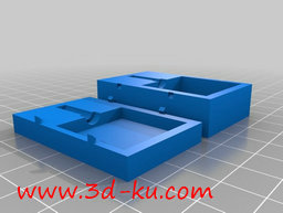 3D打印模型方形读卡器的保护盒的图片