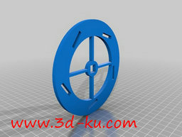 3D打印模型风力发电机的图片