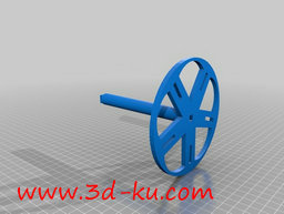 3D打印模型风力发电机的图片