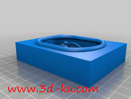 3D打印模型通量电容器的图片