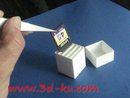 3D打印模型SD卡槽的图片