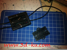 3D打印模型电器箱的图片