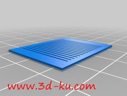 3D打印模型激光衍射光栅的图片