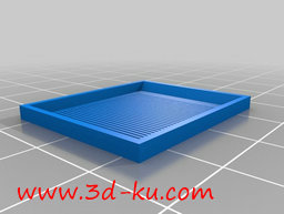 3D打印模型激光衍射光栅的图片