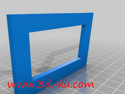 3D打印模型电视机迷你架的图片