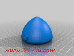 3D打印模型40 毫米扬声器的图片