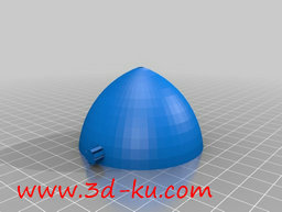 3D打印模型40 毫米扬声器的图片